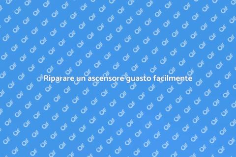 Aggiustare un ascensore: guida pratica