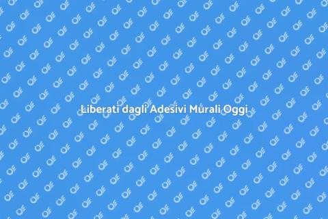 Rimozione Adesivi Murali Facile e Veloce