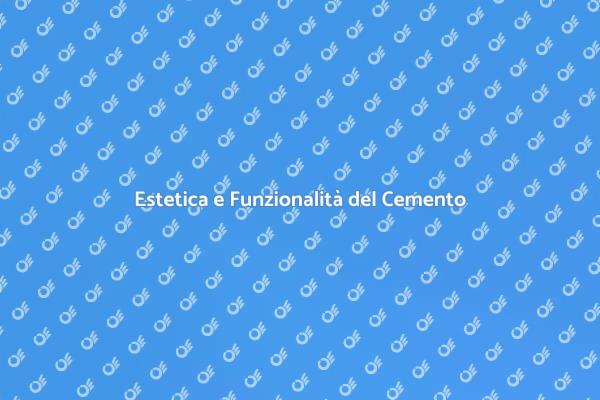 Cemento: la Scelta Ideale per Esterni