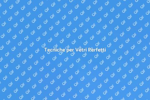 Pulire i Vetri delle Finestre Facile