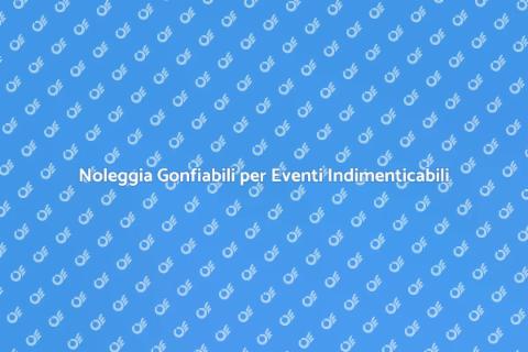 Noleggio Attrazione Gonfiabile Divertente