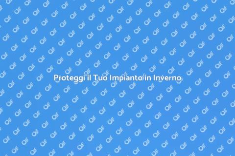 Invernalizzare il Sistema di Irrigazione