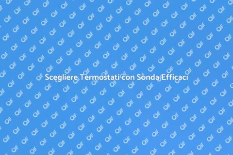 Consulenza Termostati con Sonda Efficiente