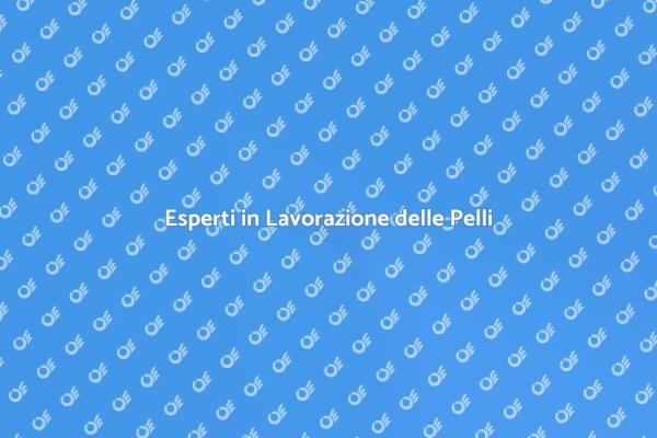 La Maestria nella Lavorazione delle Pelli