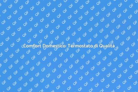 Termostato con Sonda di Alta Qualità