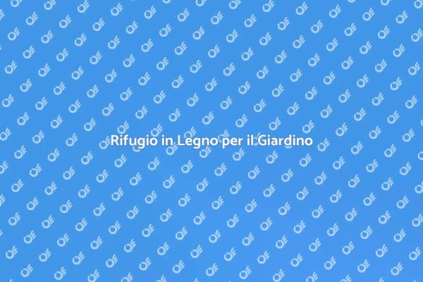 Magia di una Casetta da Giardino