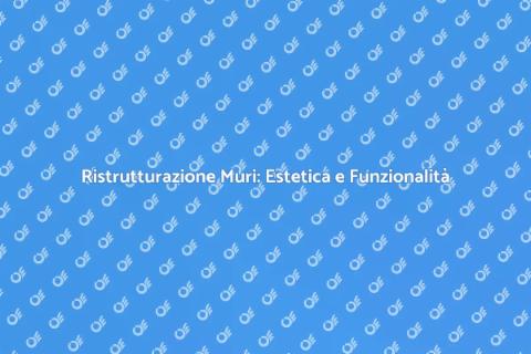 Rasatura Muri: Rinnova i Tuoi Spazi
