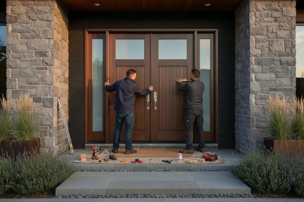 Installare le porte esterne