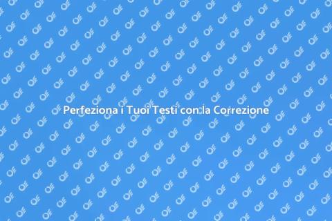 Correzione di Bozze: Arte e Professionalità