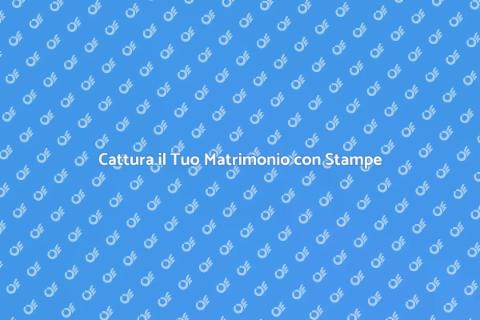 Stampe Fotografiche per Matrimoni