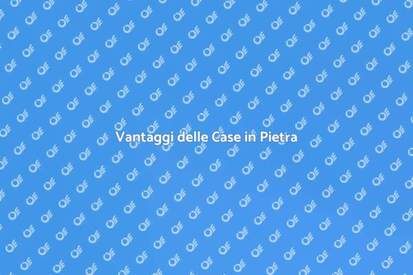 Il Fascino delle Case in Pietra