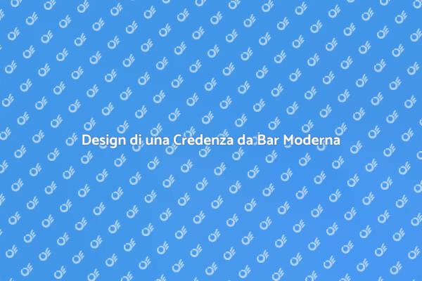 Credenza Bar: Stile e Funzionalità