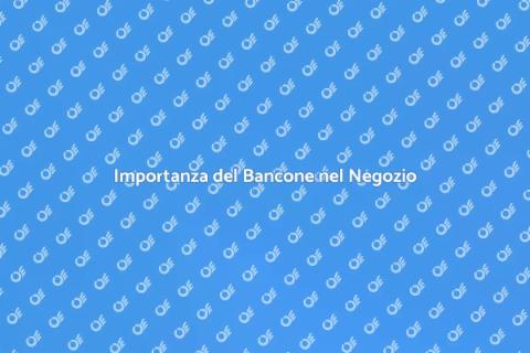 Bancone per Negozio: Design e Funzionalità