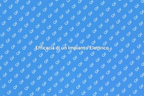 Impianto Elettrico Efficiente per Casa