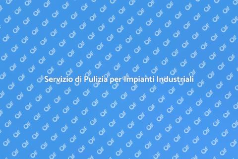 Pulizia Impianti Industriali Essenziale