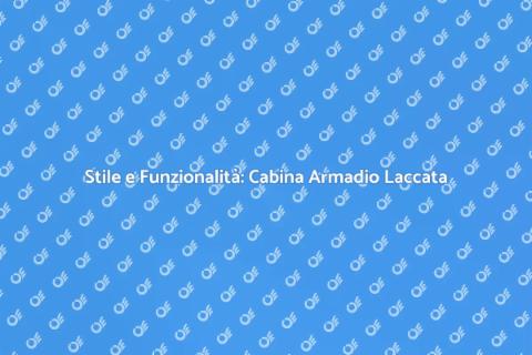 Cabina Armadio Su Misura Laccata