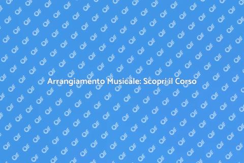 Corso di Arrangiamento Musicale