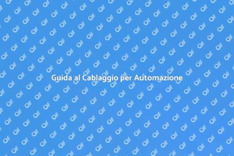 Cablaggio per Automazione Industriale