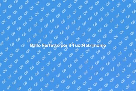 Corso di Ballo per Matrimoni di Classe