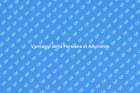 Persiana Avvolgibile in Alluminio