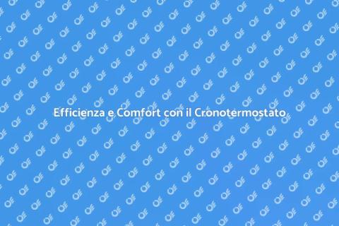 Cronotermostato da Incasso Innovativo