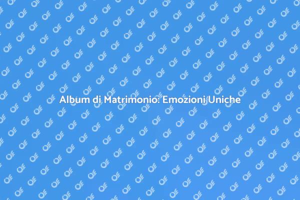Album Fotografico: Ricordi Indimenticabili