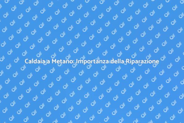 Riparazione Caldaia: Comfort e Sicurezza