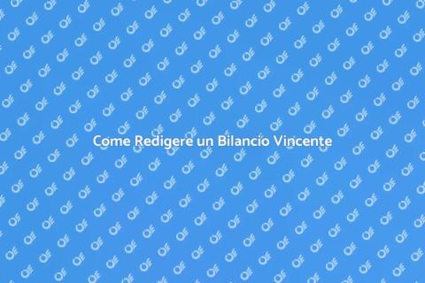 Redazione di un Bilancio Efficace