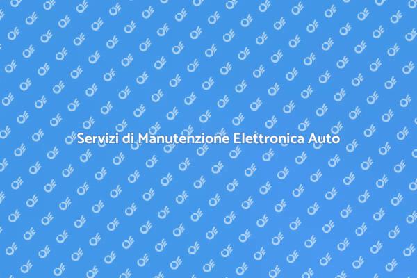 Importanza della Manutenzione Elettronica