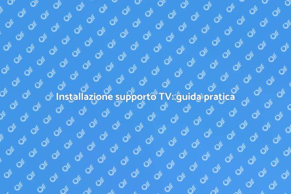 Come montare un supporto per TV facilmente