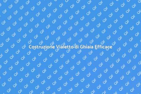Vialetto di Ghiaia: Guida alla Costruzione