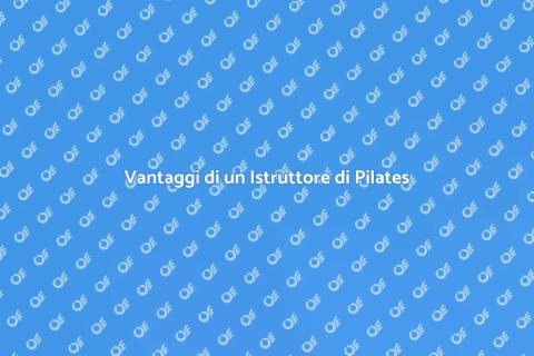 Istruttore di Pilates Certificato