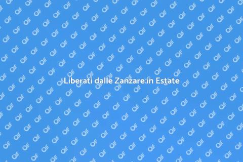 Disinfestazione Zanzare Professionale