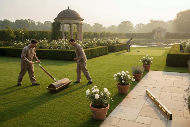 Quanto costa livellare il giardino?