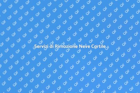 Rimozione Neve Cortile: Guida Pratica