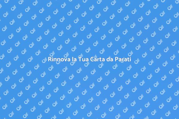 Ristrutturazione della Carta da Parati