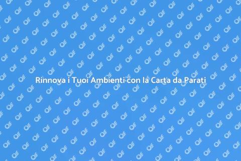 Carta da Parati in Fibra di Vetro