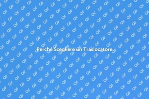 Traslocatore Professionale: Vantaggi