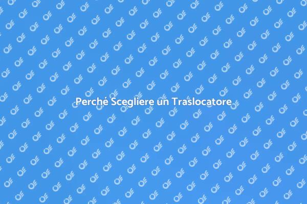 Trasloco Facile con un Professionista