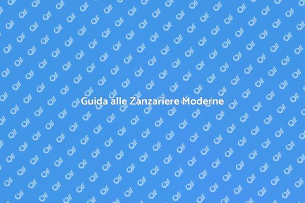 Scegli Zanzariere per Finestre Moderne