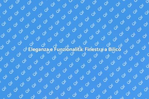 Finestra a Bilico in Legno Alluminio