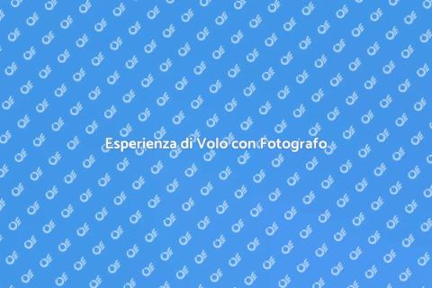 Volo con Fotografo Aereo Unico