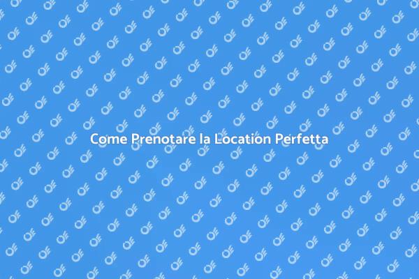 Prenotazione Struttura per Eventi