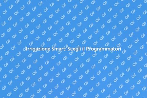 Programmatori Irrigazione: Automazione Verde