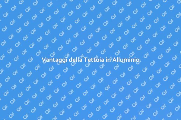 Tettoia in Alluminio: Stile e Funzionalità