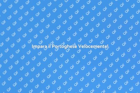 Corso di Portoghese Accelerato Online