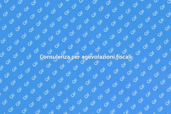 Ottieni vantaggi fiscali con noi