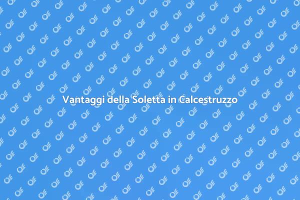 Ristrutturazioni: Soletta in Calcestruzzo