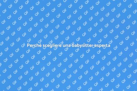 Babysitter professionale per i tuoi bimbi