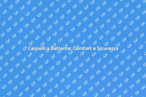 Automazione Cancelli a Battente